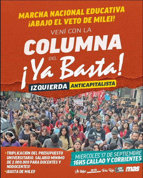 Ya Basta Marcha Universitaria Marcha Universitaria