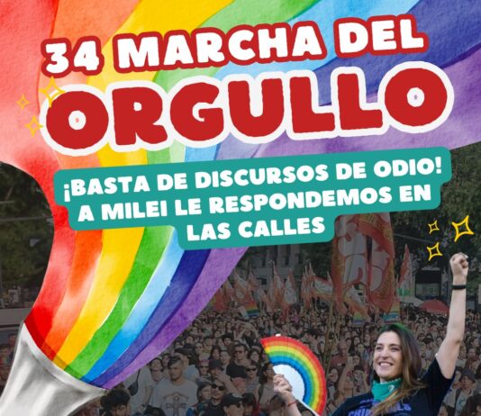 34 Marcha del Orgullo: ¡Basta de discursos de odio! 34 Marcha del Orgullo