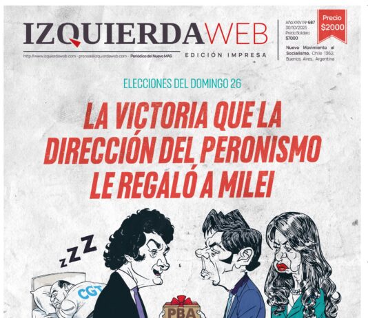 La victoria que la dirección del peronismo le regaló a Milei | Izquierda Web Edición Impresa 687