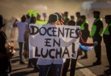 Contundente Paro Nacional Docente contra el ajuste de Milei CTERA paro nacional docente