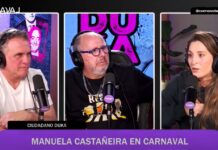 Manuela Castañeira en CARNAVAL: “Se bajó Espert, ¿cuándo se baja Milei?” Manuela Castañeira en Carnaval