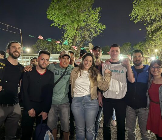 Manuela Castañeira en Zona Sur: contra el narco capitalismo de Espert y Milei, una alternativa anticapitalista Manuela Castañeira en la zona sur