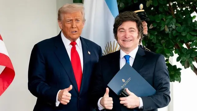 Milei Trump