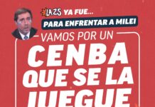 Para enfrentar a Milei: ¡Vamos por un CENBA que se la juegue! Elecciones en el CENBA Tinta Roja