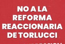 No a la reforma reaccionaria de Torlucci Arteinsurrección