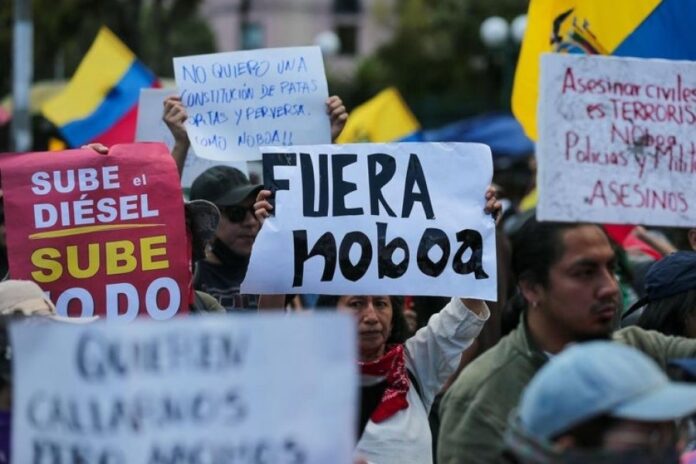 Ecuador protestas
