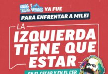 Para enfrentar a Milei: ¡La izquierda tiene que estar en el CECaP y en el CER! Pellegrini