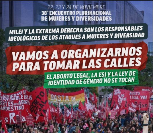 Vamos a organizarnos para tomar las calles 38 Encuentro de mujeres y diversidades