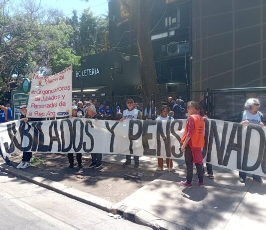 Los jubilados exigieron plan de lucha y paro general a la CGT Jubilados CGT