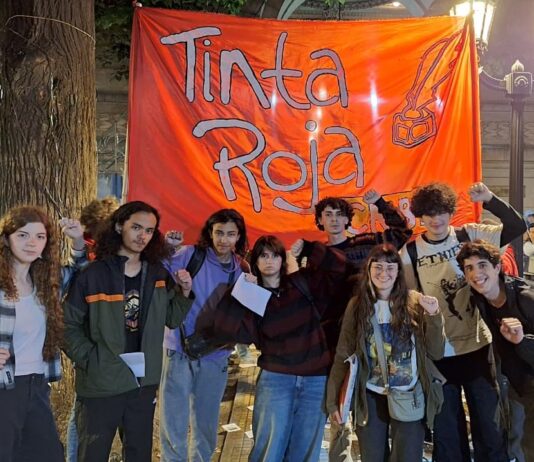 Gran elecciĂłn de Tinta Roja en el Colegio Nacional de Buenos Aires Tinta Roja