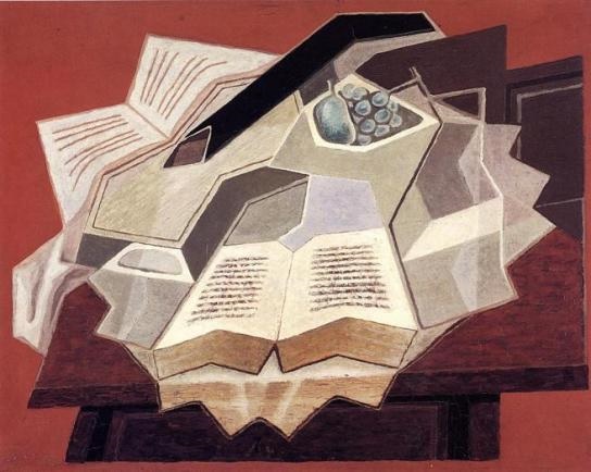 JUAN GRIS EL LIBRO ABIERTO 1925 censura