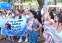 Repudio a la represión a la manifestación por Facundo Bracamonte y Katherine Alva Facundo Bracamonte Katherine Alva