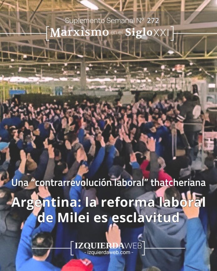 reforma laboral Milei